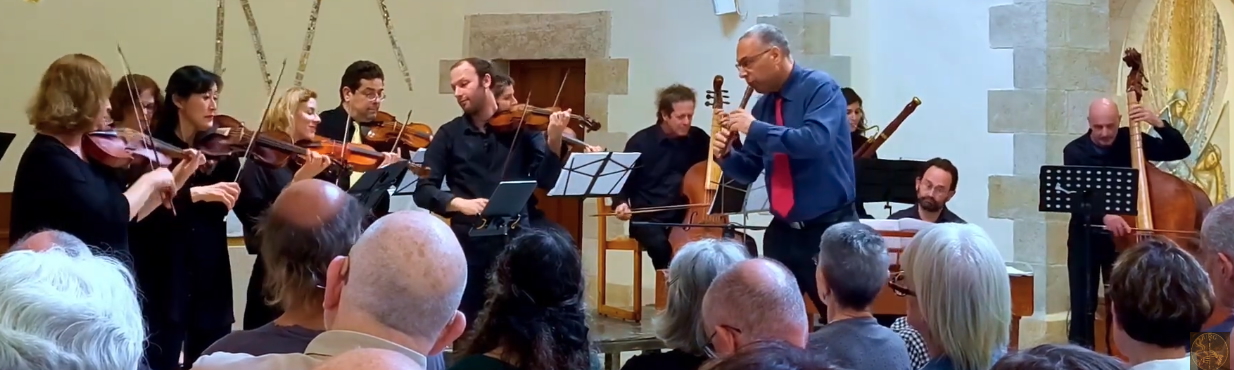 Sarig Sela performing classical repertoire ensemble shot